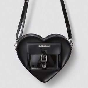 HEART SHAPED LEATHER BACKPACK